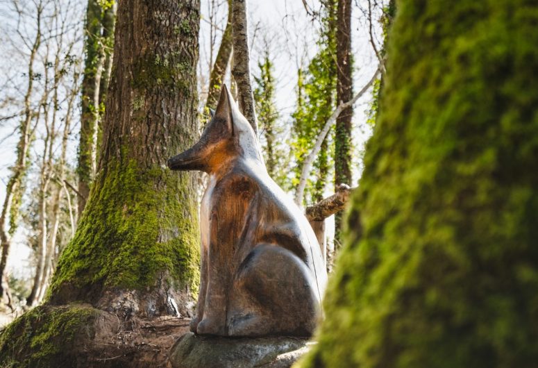 Sculpture Renard