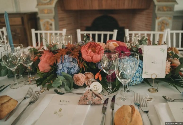 Repas de mariage au manoir du Stang